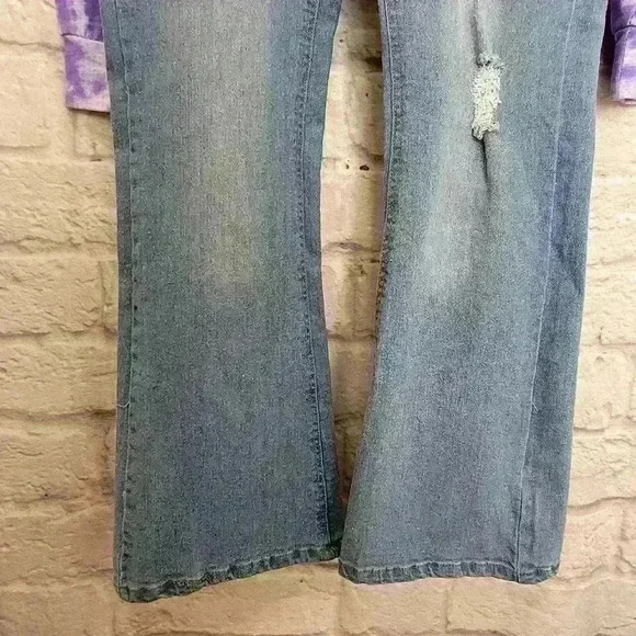 Limited Too 2 pieces Set Girls Sweatshirt Blue jeans Sz 8 - Picture 6 of 10